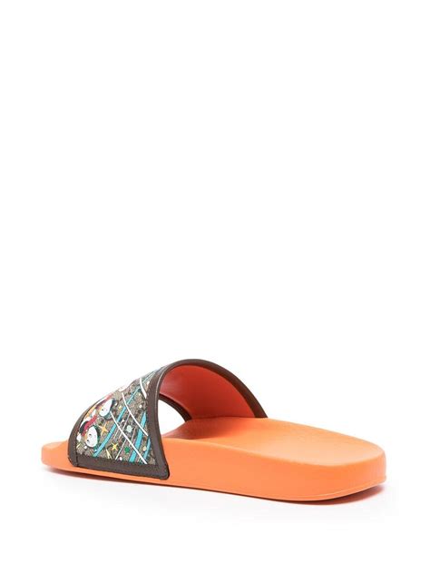 pursuit slide sandal gucci|gucci slides saks fifth.